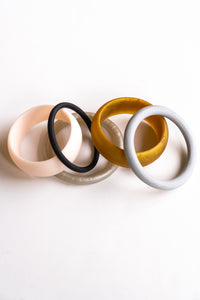 Ivory Resin Bangles | Shop Coco Rose Boutique Beach & Resort Wear