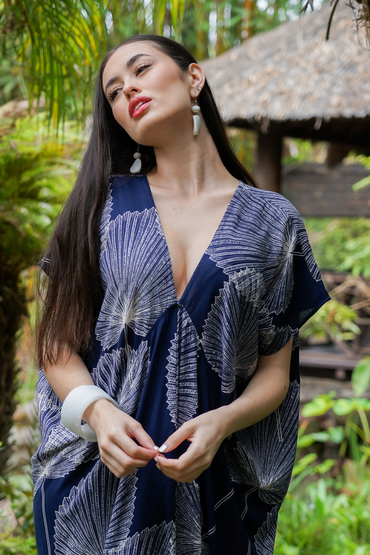 St. Barts Long Caftan | Shop Coco Rose Boutique Beach & Resort Wear