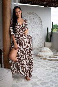 Calico Melissa Caftan | Shop Bali Queen
