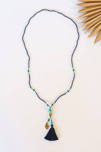 Lava Stone Hamsa Necklace | Shop Coco Rose Boutique Beach & Resort Wear