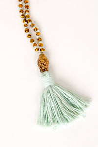 Cotton Buddha Tassel Necklace | Shop Bali Queen