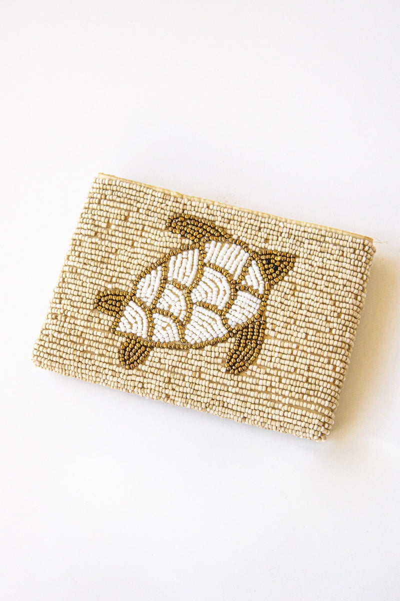 Sea Turtle Beaded Coin Bag | Shop Bali Queen