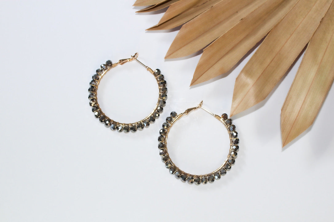 Jewelette Crystal Hoop Earring | Shop Bali Queen