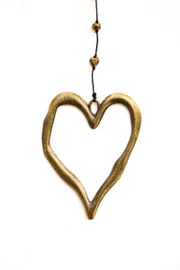 Bronze Open Heart Alloy Necklace | Shop Coco Rose Boutique Beach & Resort Wear