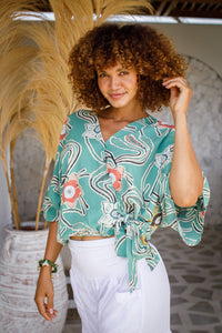 Tiger Lily Kimono Top | Shop Coco Rose Boutique Beach & Resort Wear