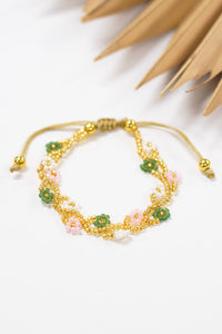Camellia Flower Pull Bracelet | Shop Bali Queen