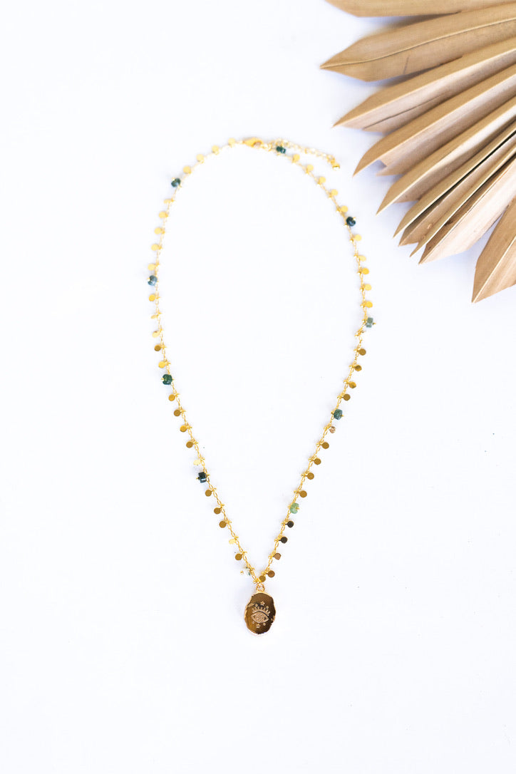 Enchanting Evil Eye Necklace | Shop Coco Rose Boutique Beach & Resort Wear