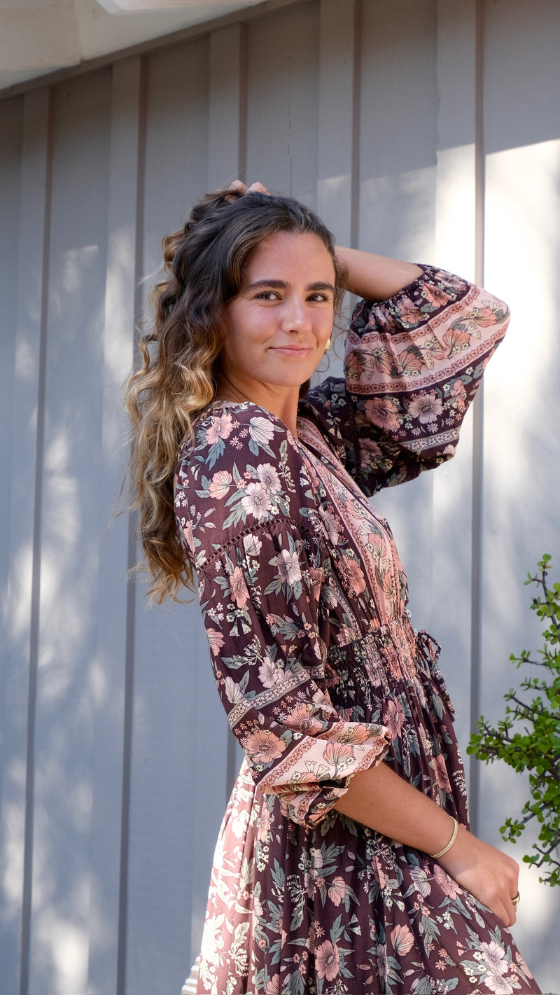 Logan Long Sleeve Belle Maxi | Vacation Ready Maxi Dresses Boho Chic Styles | Coco Rose Logan Long Sleeve Belle Maxi | Vacation Ready Maxi Dresses Boho Chic Styles | Coco Rose