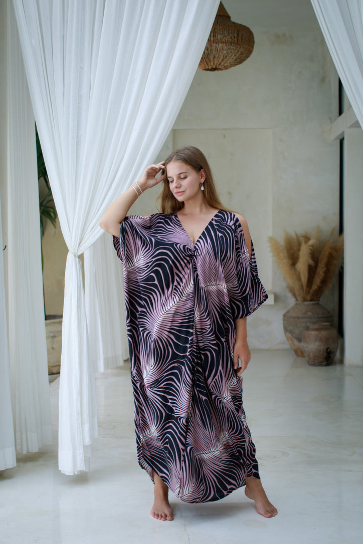 Kai Open Shoulder Caftan | Shop Coco Rose Boutique Beach & Resort Wear