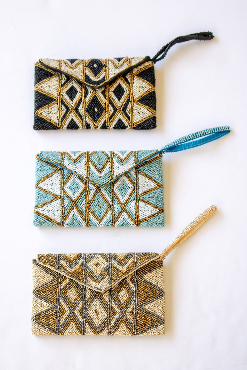 Mosaic Mantra Beaded Clutch | Shop Bali Queen