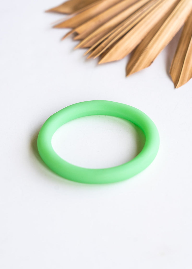 Neon Green Resin Bangles | Shop Coco Rose Boutique Beach & Resort Wear