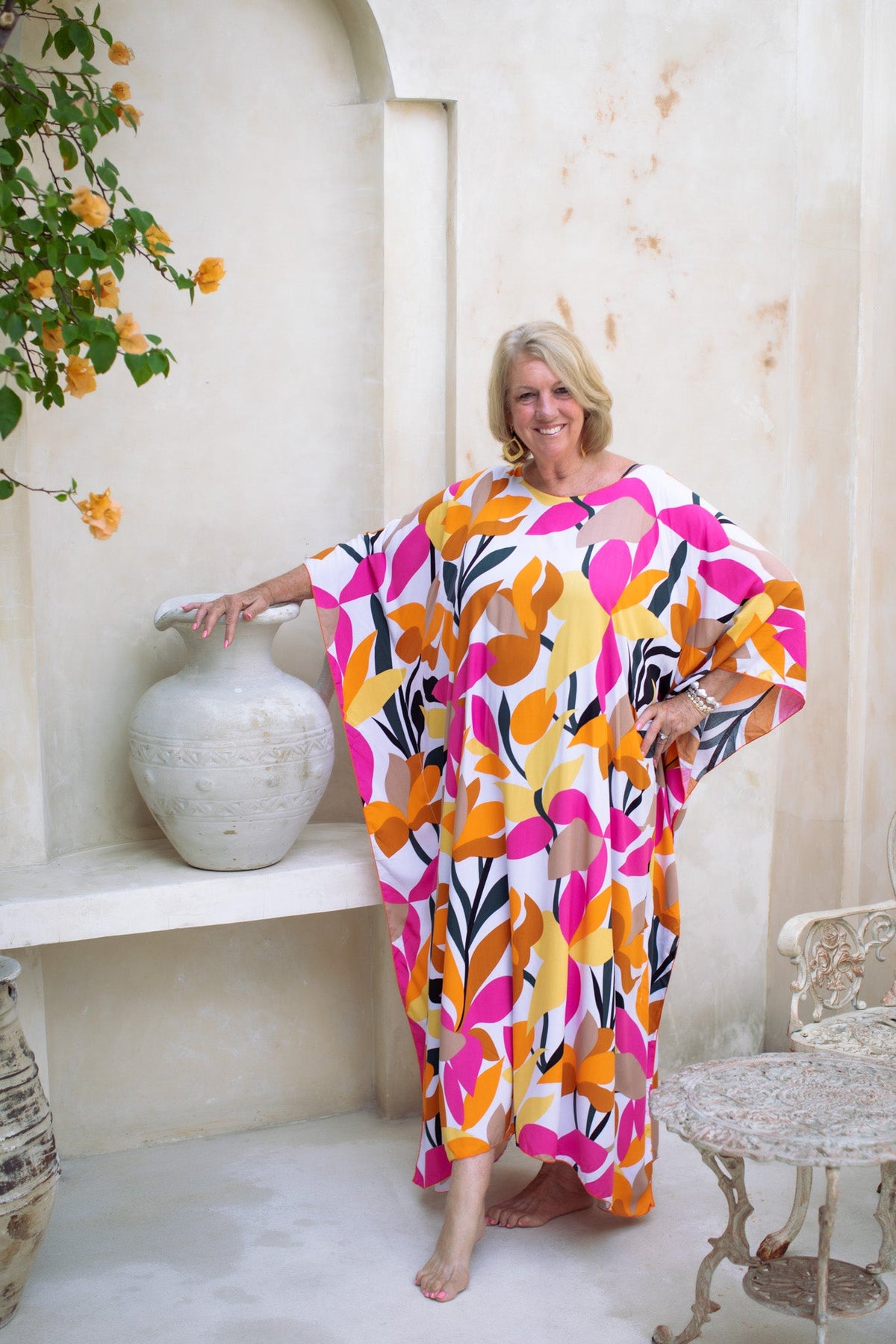 Palm Springs Long Caftan | Shop Coco Rose Boutique Beach & Resort Wear