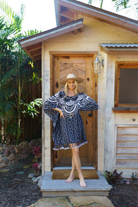 Mandala Short Caftan | Shop Bali Queen