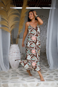 Tiger Lily Bow Back Maxi | Shop Coco Rose Boutique Beach & Resort Wear
