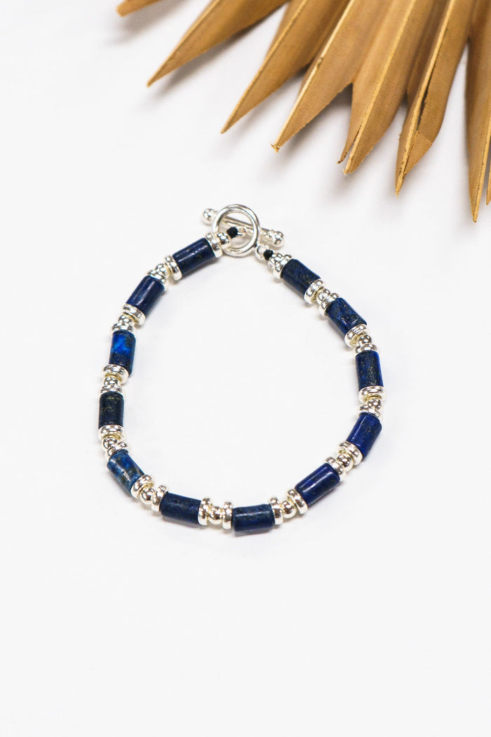 Unisex Lapis Alloy Bracelet | Shop Bali Queen