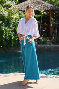 Solid Wide Leg Pant | Shop Bali Queen