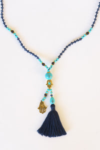 Lava Stone Hamsa Necklace | Shop Coco Rose Boutique Beach & Resort Wear
