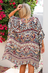 Bombay Jeweled Short Caftan | Shop Coco Rose Boutique Beach & Resort Wear