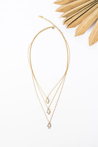 Protect Your Peace Gold Necklace | Shop Bali Queen