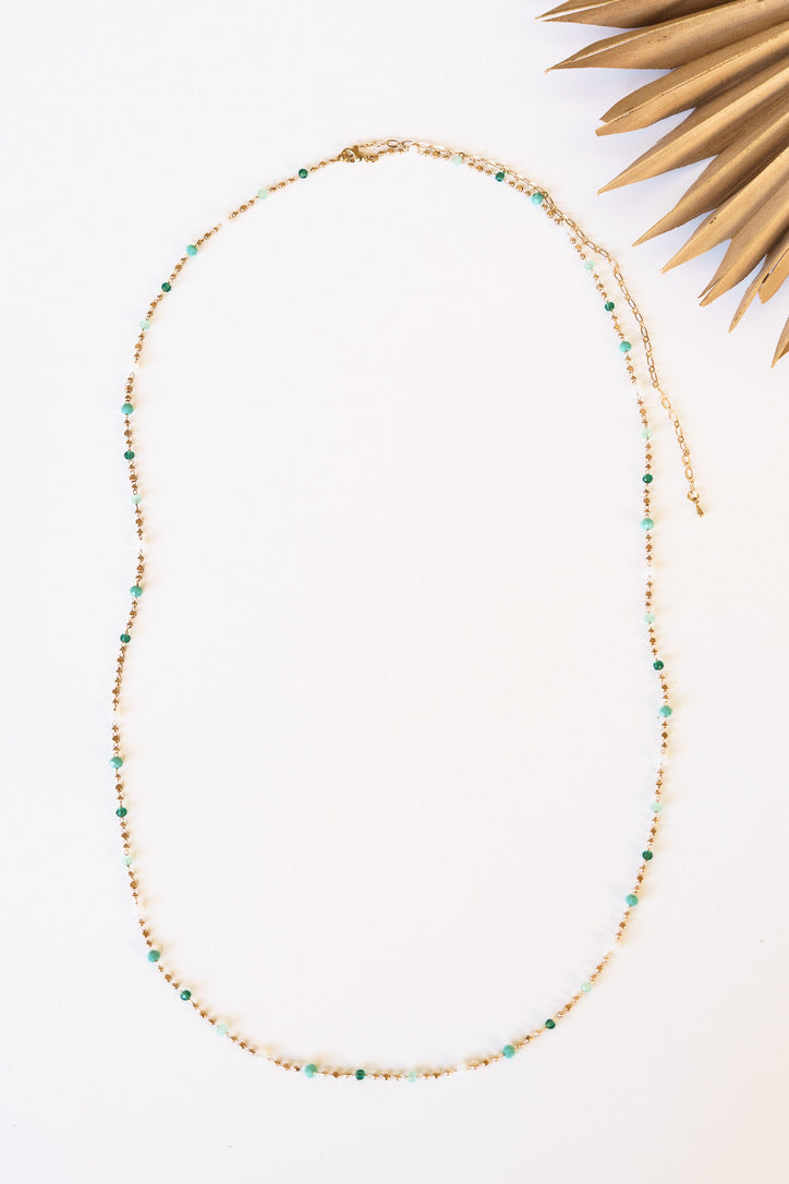 Turquoise Coast Layering Necklace | Shop Coco Rose Boutique Beach & Resort Wear