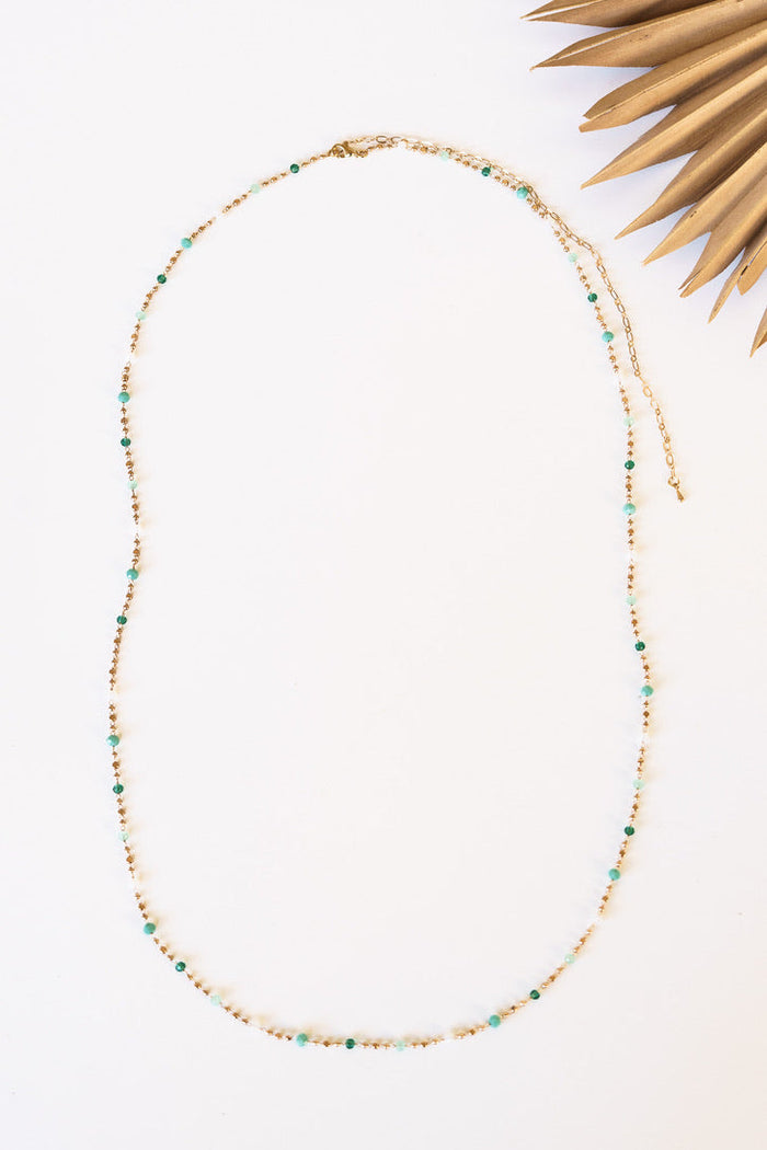 Turquoise Coast Layering Necklace | Shop Coco Rose Boutique Beach & Resort Wear