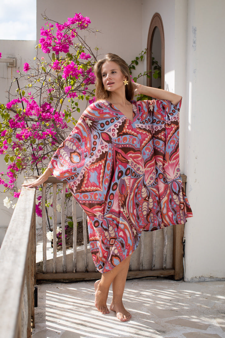 Mama Mia V Neck Caftan | Shop Bali Queen