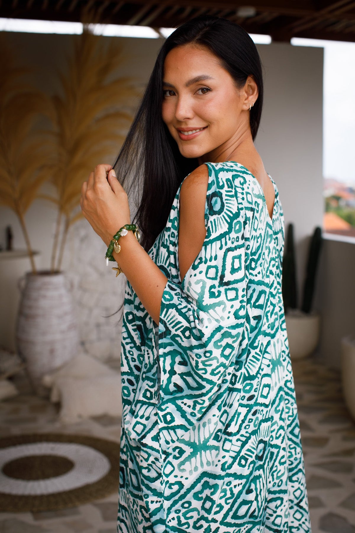 Wildest Open Shoulder Caftan | Shop Coco Rose Boutique Beach & Resort Wear