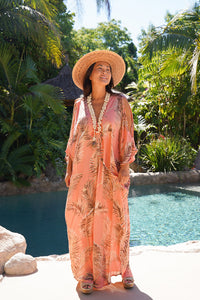 Coco Beach Open Shoulder Caftan | Shop Coco Rose Boutique Beach & Resort Wear