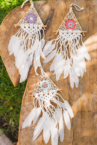 Mini Mandala Triangle Dreamcatcher | Shop Coco Rose Boutique Beach & Resort Wear