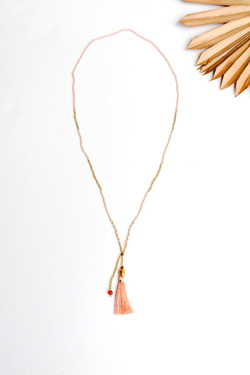 Happy Buddha Tassel Necklace | Shop Bali Queen