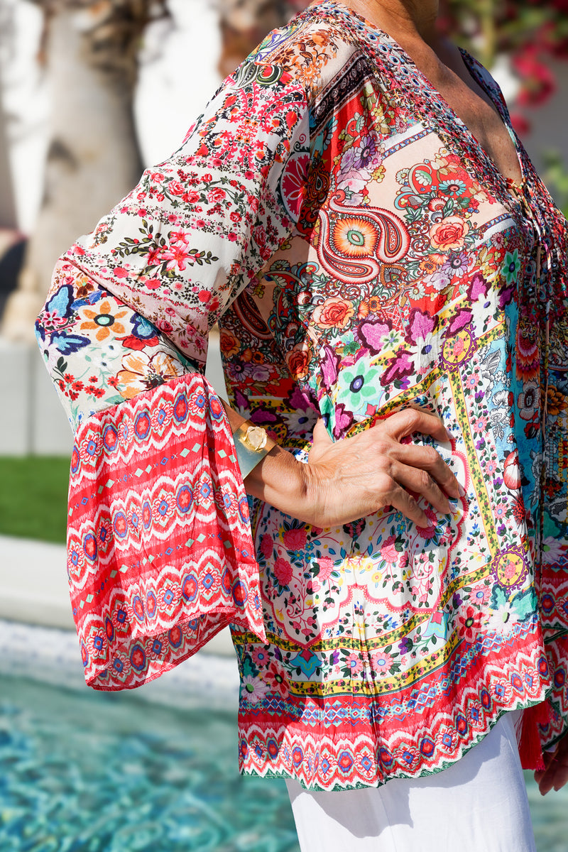 Bombay Jeweled Top | Shop Coco Rose Boutique Beach & Resort Wear