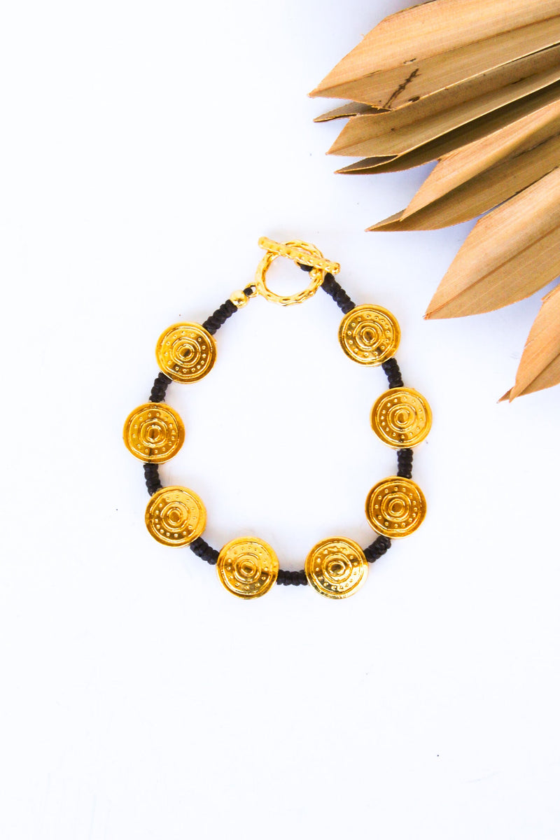 Native Gold Alloy SS Bracelet #7 | Shop Bali Queen