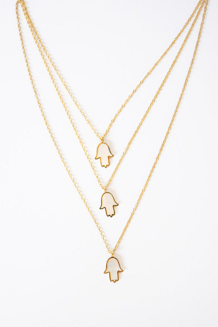 Protect Your Peace Gold Necklace | Shop Bali Queen