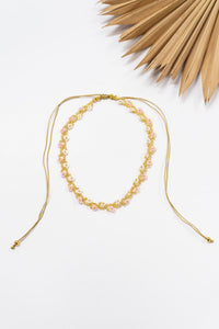 Camellia Flower Pull Necklace | Shop Bali Queen