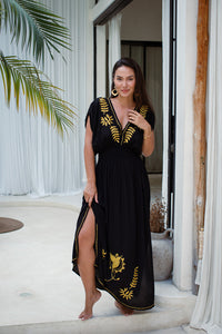 Golden Temple Butterfly Dress | Shop Coco Rose Boutique Beach & Resort Wear