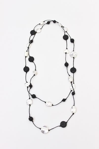 Alloy & Lava Layering Necklace | Shop Bali Queen