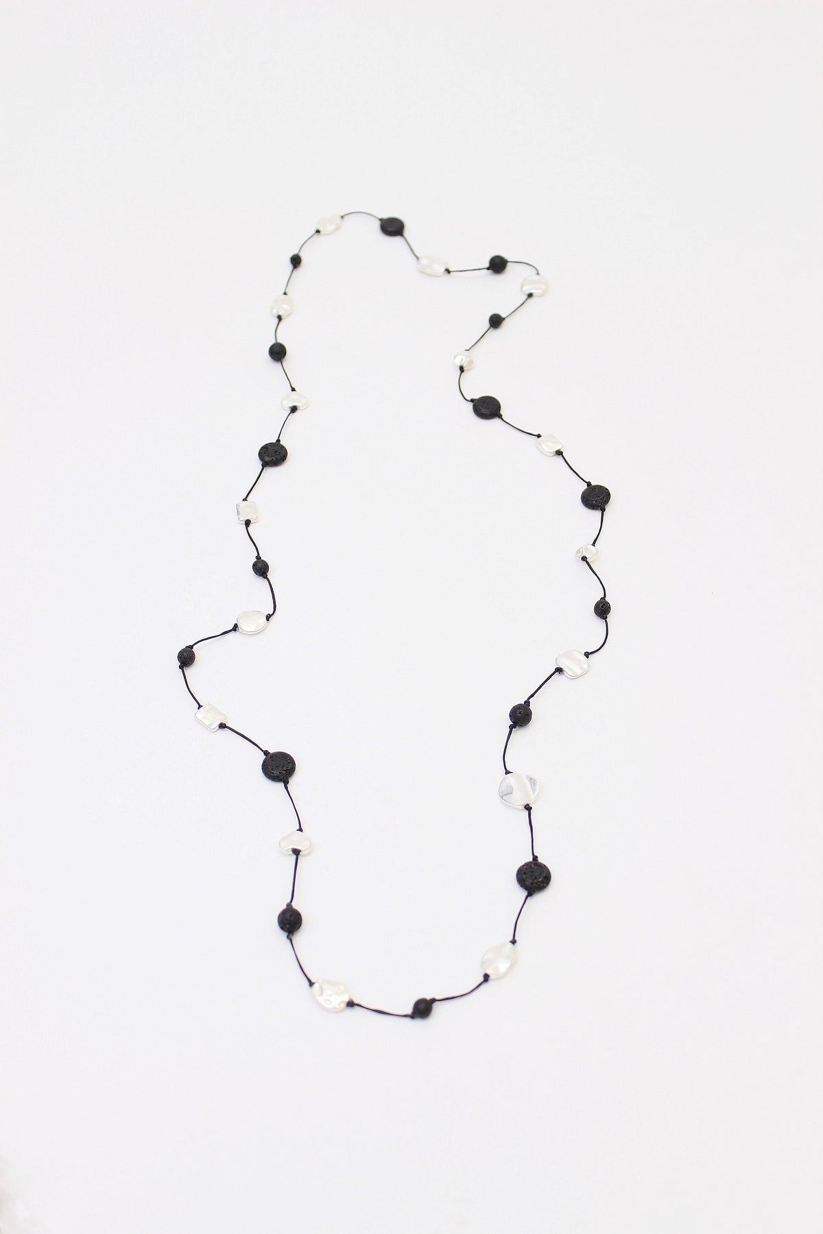 Alloy & Lava Layering Necklace | Shop Bali Queen