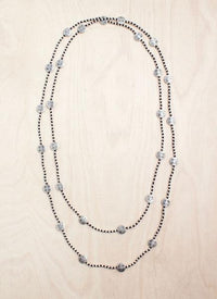 Arabesque Disc Layering Alloy Necklace | Shop Bali Queen