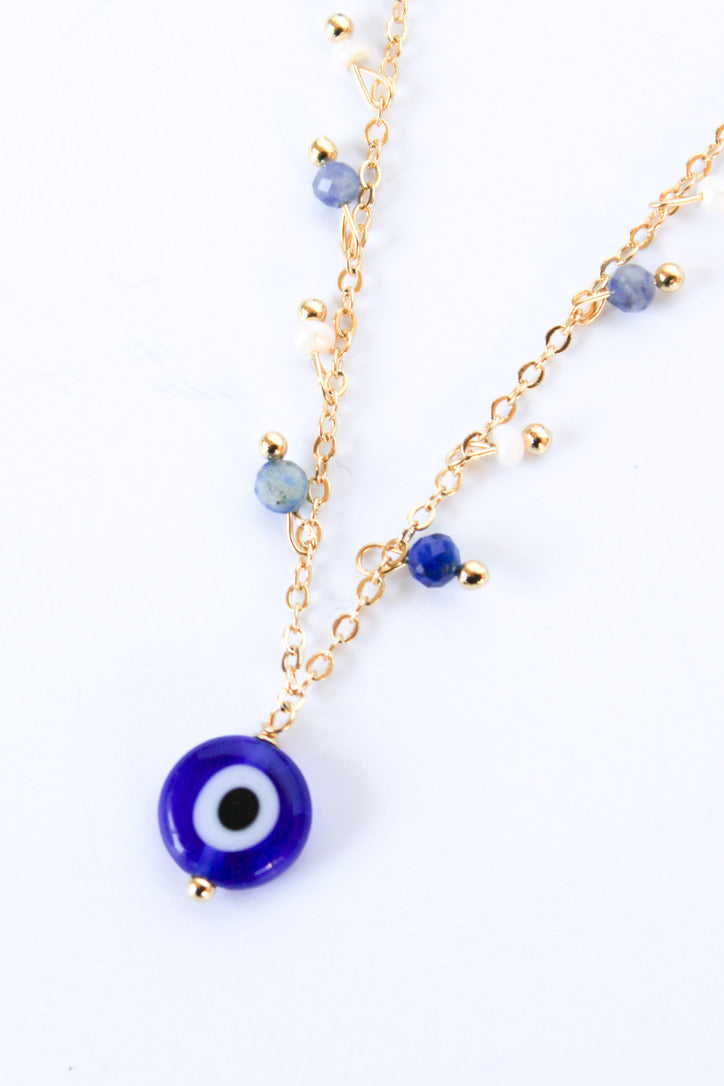 La Perla Evil Eye Necklace | Shop Bali Queen