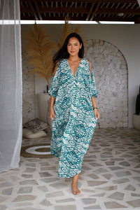 Wildest Open Shoulder Caftan | Shop Coco Rose Boutique Beach & Resort Wear