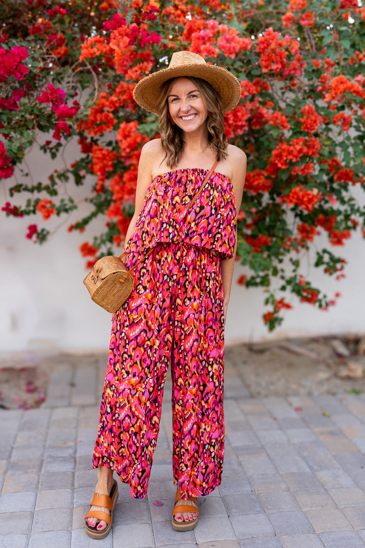 Monet Tube Jumpsuit | Shop Bali Queen