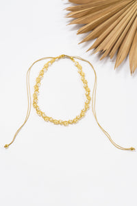 Camellia Flower Pull Necklace | Shop Bali Queen
