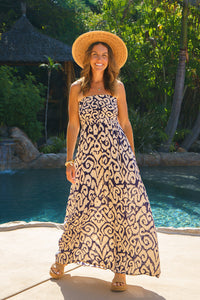 Kahlo Tube Maxi | Shop Bali Queen