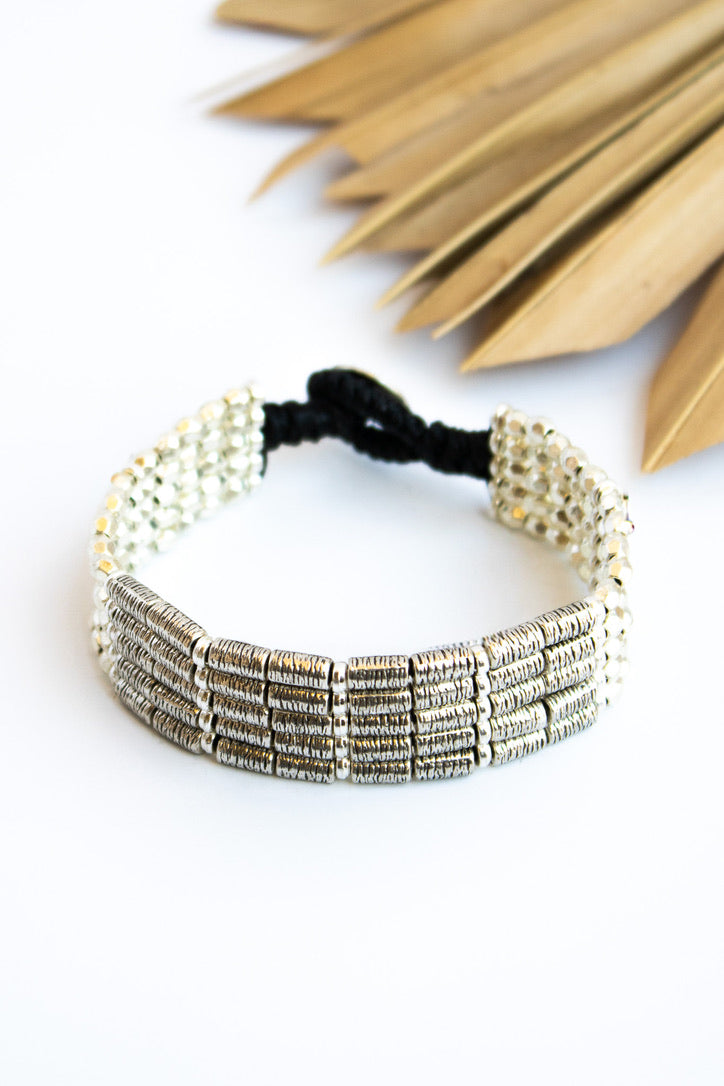 Etched Bar Premium Alloy Bracelet | Shop Coco Rose Boutique Beach & Resort Wear