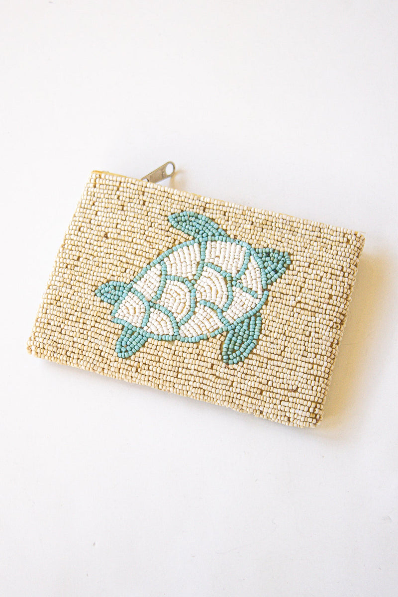 Sea Turtle Beaded Coin Bag | Shop Bali Queen