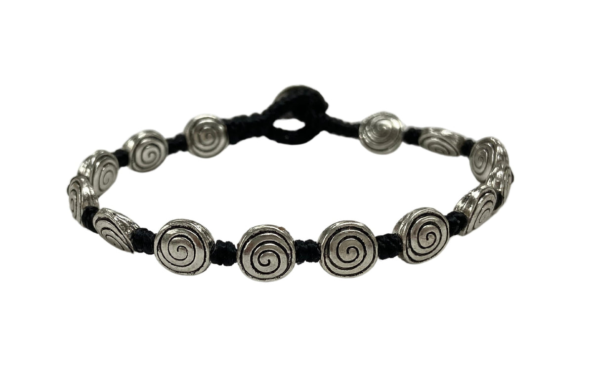 Mini Spiral Disc Alloy Bracelet #56 | Shop Bali Queen