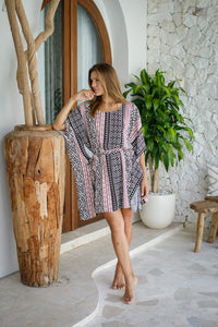 Sumatra Tie-Waist Caftan | Shop Coco Rose Boutique Beach & Resort Wear