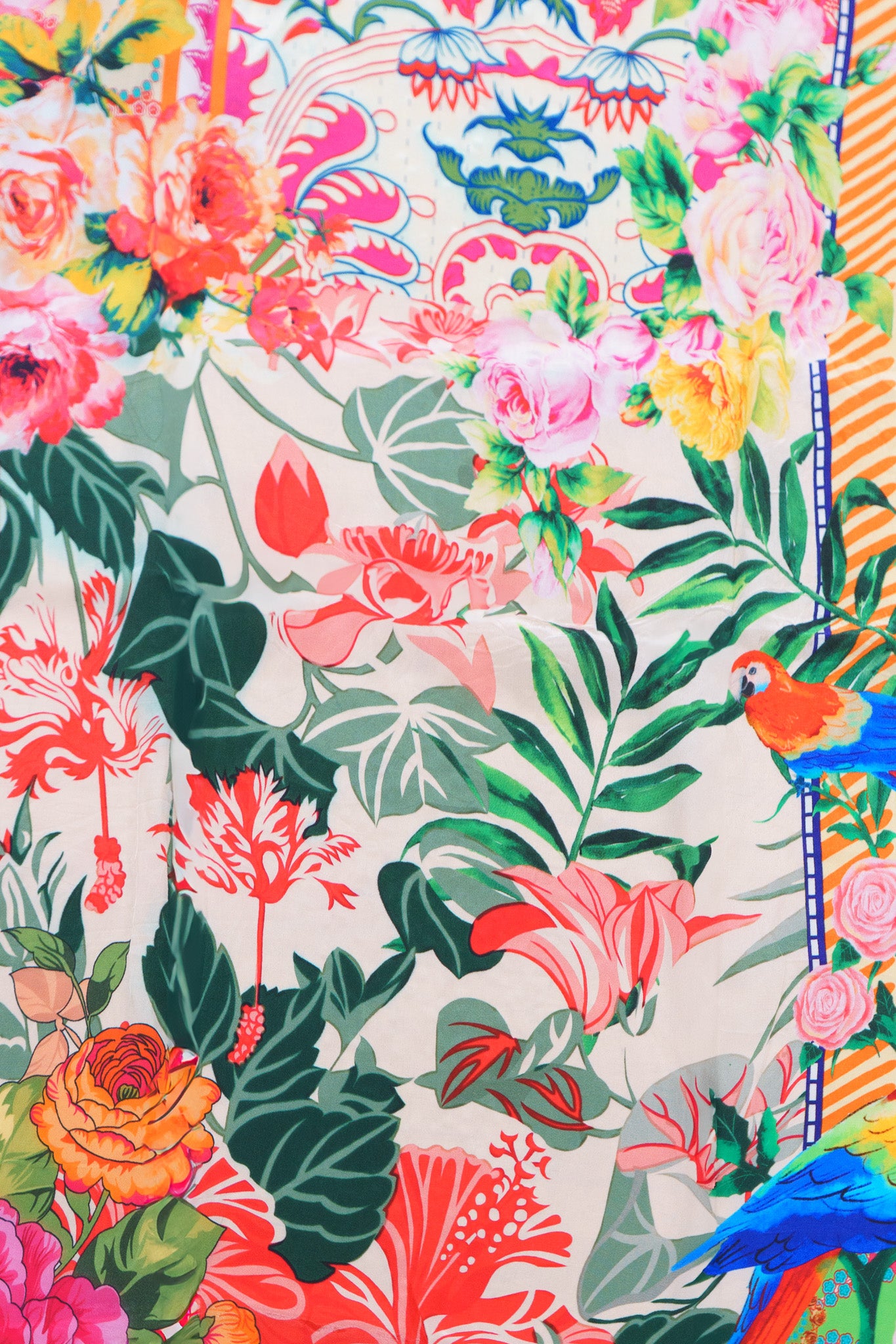 【極美品】ラッドミュージシャン　花柄　KIMONO　MIX ROSE　ジャケット ラッドミュージシャン 花柄 KIMONO MIX ROSE ジャケット