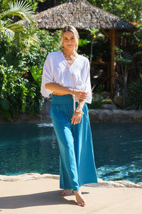 Solid Wide Leg Pant | Shop Bali Queen