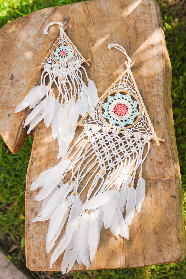 Mini Mandala Triangle Dreamcatcher | Shop Coco Rose Boutique Beach & Resort Wear